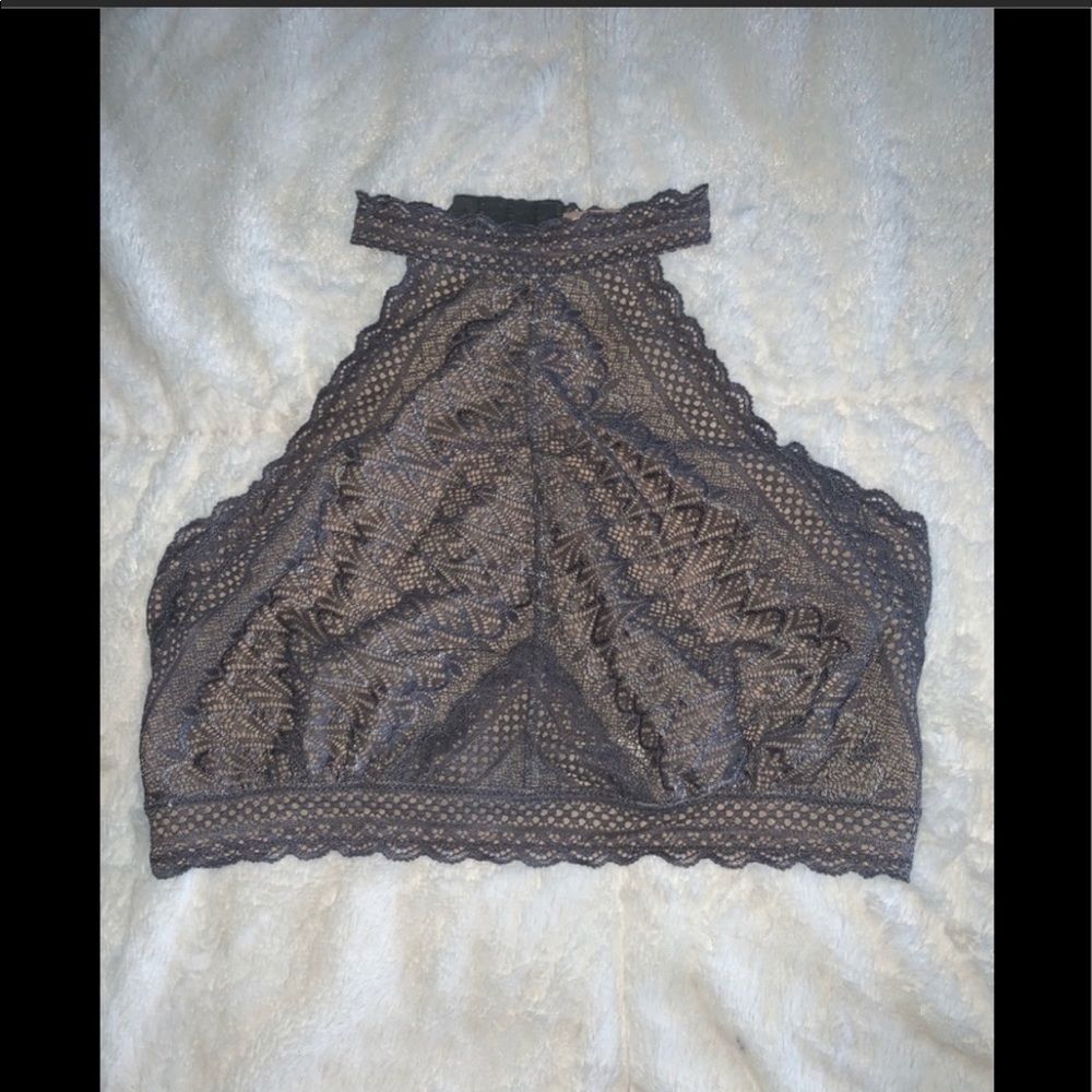 Saki Silver bralette worn one time